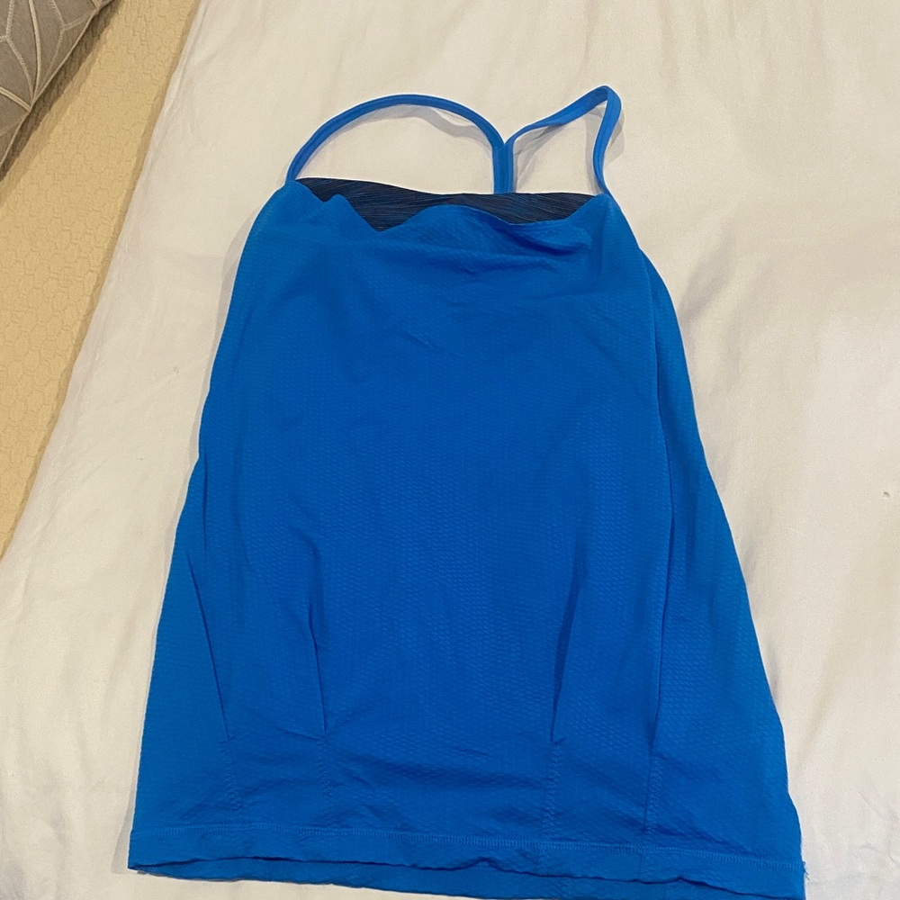 lululemon athletica Vibrant Blue Tank Top